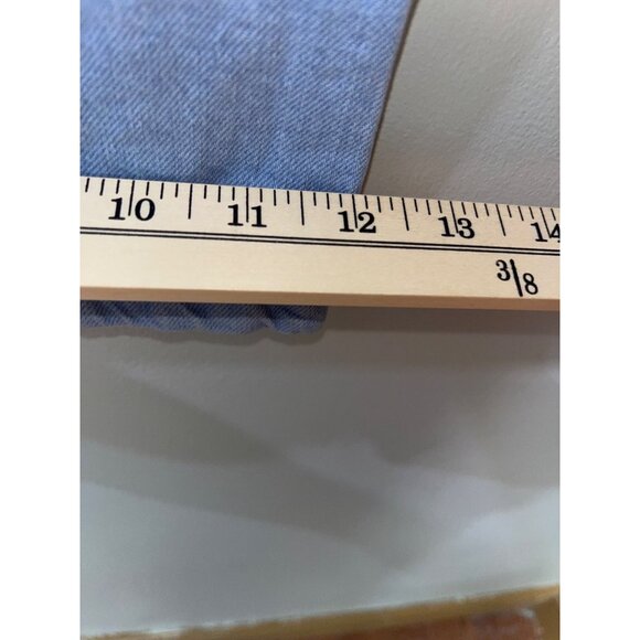 Zara Women's Wide Legged Jeans Size 6 light Blue - Picture 5 of 9